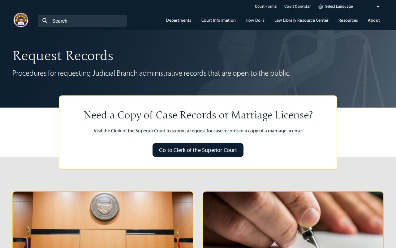 Chandler previous residents Maricopa court and probate records page